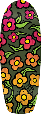 KROOKED ZOGGER WILDSTYLE SKATEBOARD DECK-10.75X30