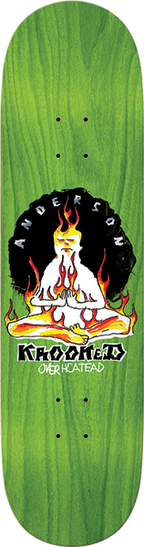 KROOKED ANDERSON OVERHEATED SKATEBOARD DECK-8.38
