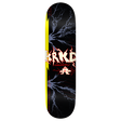KROOKED CERNICKY LIGHTNING FINGERS SKATEBOARD DECK-8.5 TF BLACK w/grip