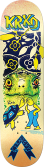 KROOKED CERNICKY MAD TURTLE SKATEBOARD DECK-8.5 TF