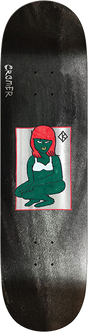 KROOKED CROMER GRN LADY SKATEBOARD DECK-8.25 DBX