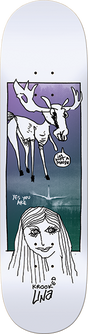 KROOKED FARRAR DEBATE SKATEBOARD DECK-8.38