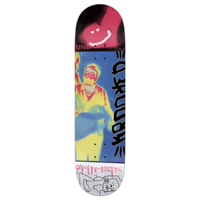 KROOKED FARRAR INFRARED SKATEBOARD DECK-8.28 w/grip