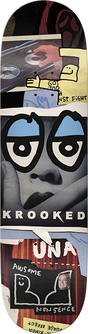 KROOKED FARRAR NONSENSE SKATEBOARD DECK-8.28