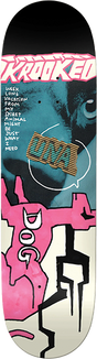 KROOKED FARRAR SPIRET ANIMAL SKATEBOARD DECK-8.5 TF