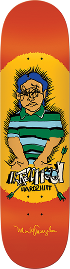 KROOKED GONZALES HARD2IHTT SKATEBOARD DECK-8.5