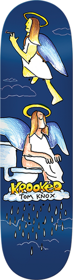 KROOKED KNOX ANGEL SKATEBOARD DECK-8.5