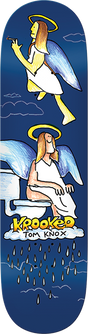 KROOKED KNOX ANGEL SKATEBOARD DECK-8.5
