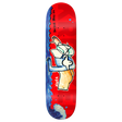 KROOKED KNOX FREE DIVE SKATEBOARD DECK-8.5 RED w/grip