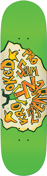 KRK NARVAEZ GREEN SKATEBOARD DECK-8.5