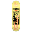 KROOKED NARVAEZ SCULPTURE GARDEN SKATEBOARD DECK-8.38 YELLOW w/grip