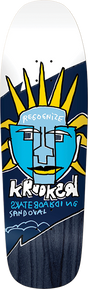 KROOKED SANDOVAL RECOGNIZE SKATEBOARD DECK-9.81x32.06