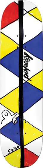 KROOKED WALKER CORNELIUS SKATEBOARD DECK-8.06
