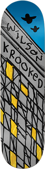 KROOKED WILSON LINK SKATEBOARD DECK-8.5