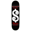 KROOKED WILSON ROOT SKATEBOARD DECK-8.5 BLACK w/grip