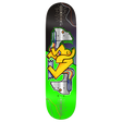 KROOKED WORREST NEON ROBOT SLICK SKATEBOARD DECK-8.3 GRN TT SLICK w/grip