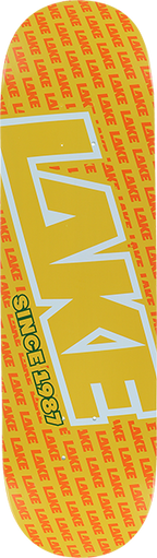 LAKE ORANGE BOWL LOGO SKATEBOARD DECK-8.25
