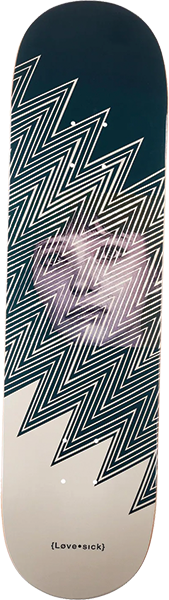 LOVESICK DISTORTED MEMORIES SKATEBOARD DECK-8.12