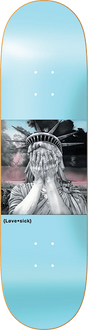 LOVESICK LIBERTY? SKATEBOARD DECK-8.25 BLUE
