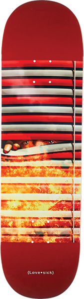 LOVESICK SHADES OF WAR SKATEBOARD DECK-8.5