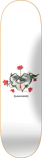 LOVESICK TOMORROW?S TEARDROP SKATEBOARD DECK-8.37