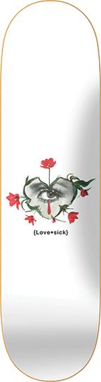 LOVESICK TOMORROW?S TEARDROP SKATEBOARD DECK-8.37