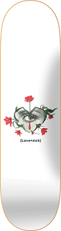 LOVESICK TOMORROW?S TEARDROP SKATEBOARD DECK-8.37