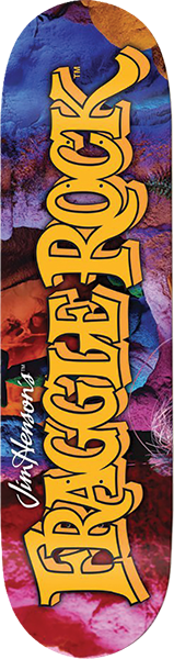MADRID X FRAGGLE ROCK LOGO SKATEBOARD DECK-8.25