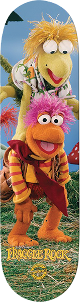 MADRID X FRAGGLE ROCK LEAP FROG SKATEBOARD DECK-8.25
