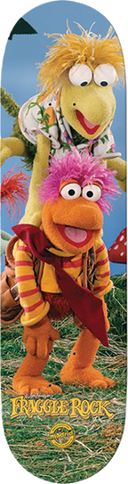 MADRID X FRAGGLE ROCK LEAP FROG SKATEBOARD DECK-8.25