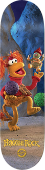 MADRID X FRAGGLE ROCK RED SKATEBOARD DECK-8.25
