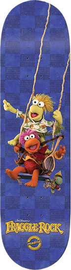 MADRID X FRAGGLE ROCK SWING SKATEBOARD DECK-8.25