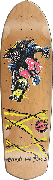 MADRID MAUI AND SONS SHARKMAN DK-8.25x28.5 NAT