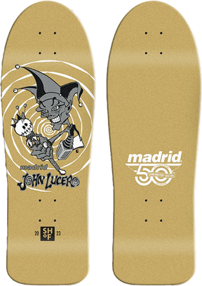 MADRID LUCERO SHOF 2026 SKATEBOARD DECK-10X30 GOLD LTD