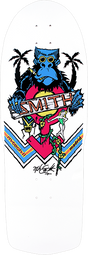 MADRID SMITH APE REISSUE SKATEBOARD DECK-10x30.75 WHT