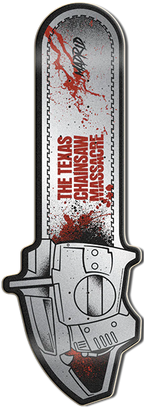 MADRID TCM LTD CHAINSAW 50TH SKATEBOARD-11.25X32.37 SIL