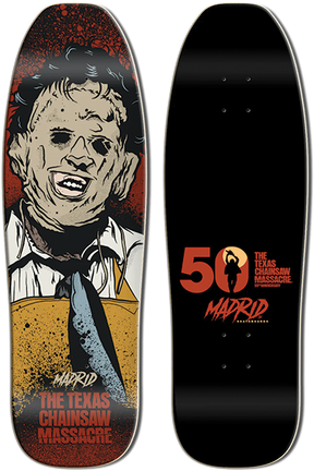 MADRID TCM HEAD CHEESE/POOL SUN SKATEBOARD DECK-9.5X31
