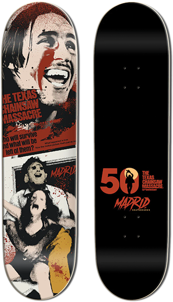 MADRID TCM HITCHER/STREET SKATEBOARD DECK-8.25X32.5