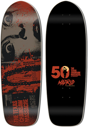 MADRID TCM HARDESTY/RETRO MARTY SKATEBOARD DECK-9.5X29.25