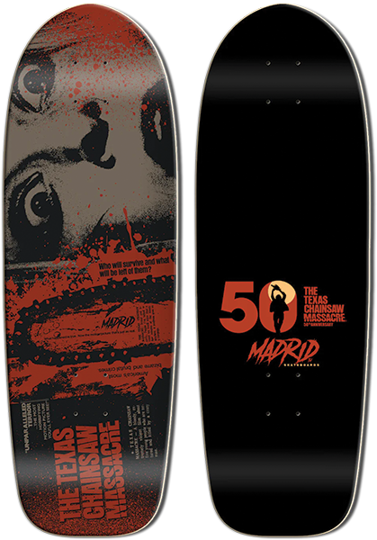 MADRID TCM HARDESTY/RETRO MARTY SKATEBOARD DECK-9.5X29.25