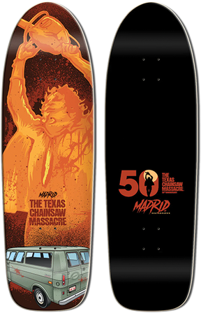 MADRID TCM SUNBURN/POOL TURBO SKATEBOARD DECK-9.8X33