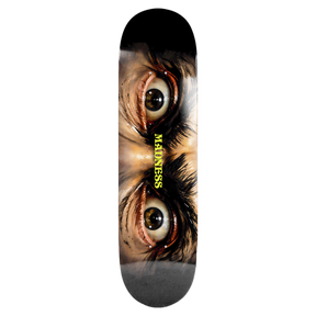 MADNESS BLACK EYES SKATEBOARD DECK-8.25 BLK R7