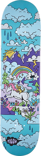 MEOW DREAM SKATEBOARD DECK-7.5 BLACK