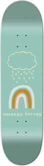 MEOW TORRES INNER CHILD SKATEBOARD DECK-8.0