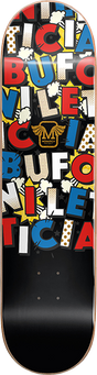 MONARCH PROJECT BUFONI RIALTO SKATEBOARD DECK-7.75 YELLOW r7