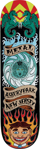 METAL APNJ SKATEBOARD DECK-8.25