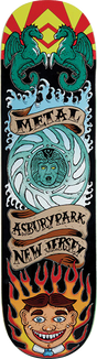 METAL APNJ SKATEBOARD DECK-8.25