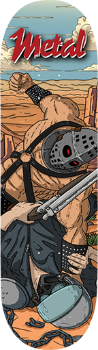METAL HUMUNGUS SKATEBOARD DECK-10.0