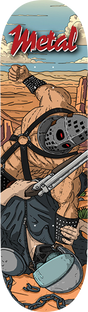 METAL HUMUNGUS SKATEBOARD DECK-10.0