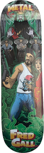 METAL GALL BIG TROUBLE SKATEBOARD DECK 8.5